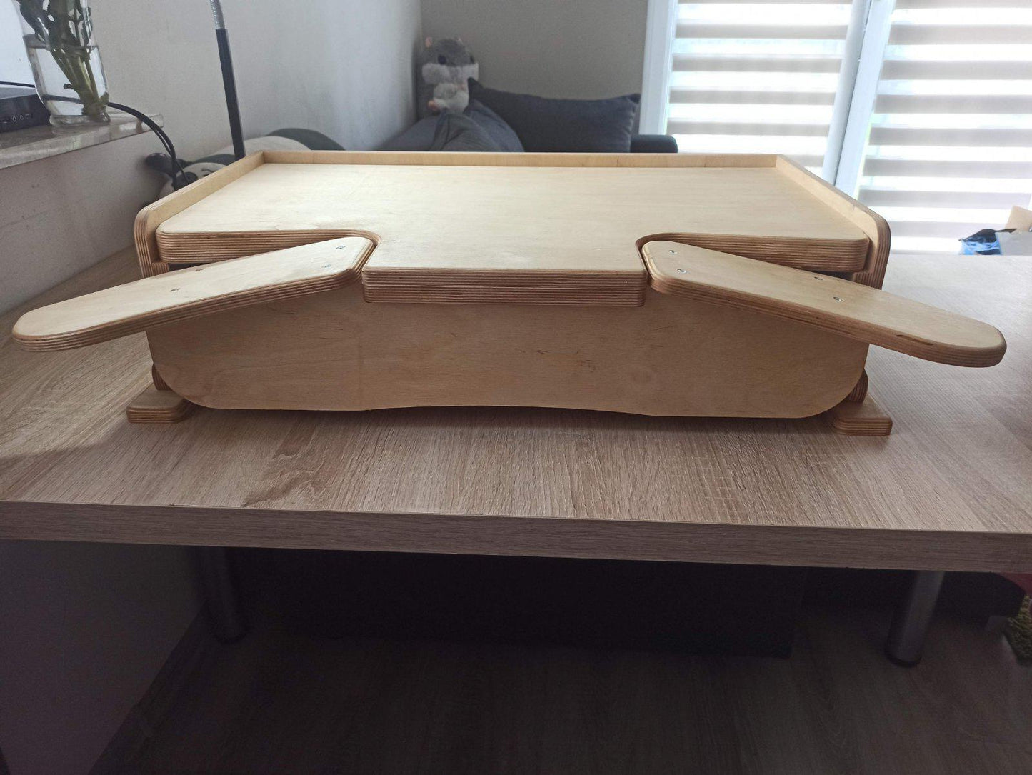 Tabletop workbench ready plan for assembling , watchmaker bench, jewelry makes, work table adjustable height, cnc project dxf, cbr, stl, pdf