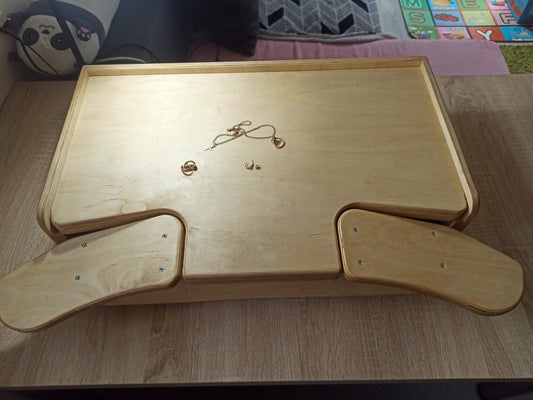 Workbench tabletop, watchmaker bench, jewelry makes tool, work table adjustable height plywood