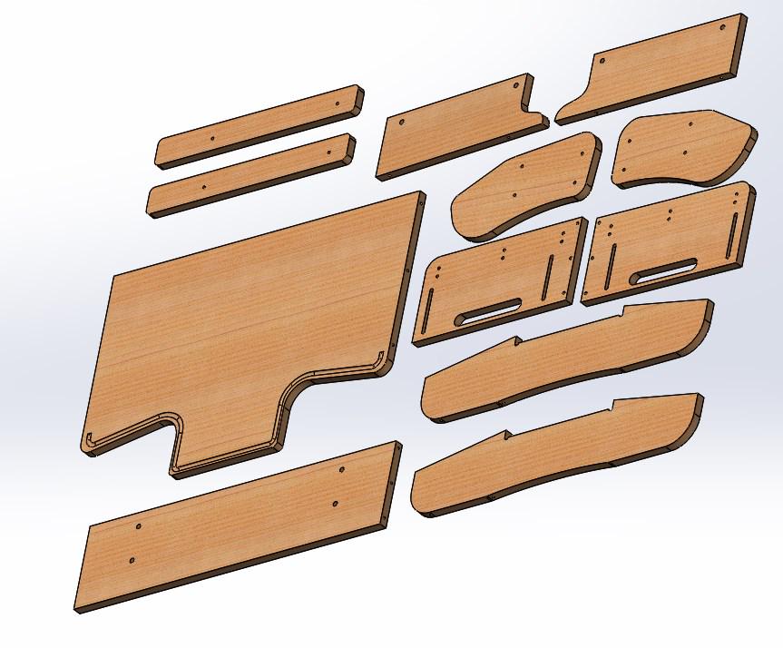 Tabletop workbench ready plan for assembling , watchmaker bench, jewelry makes, work table adjustable height, cnc project dxf, cbr, stl, pdf